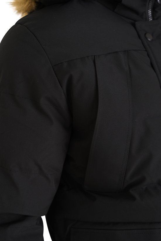 Mario Russo Ranger Jacket - Jacke Männer - Winterjacke Männer - Wasserabweisend - Winddicht - Schwarz - M