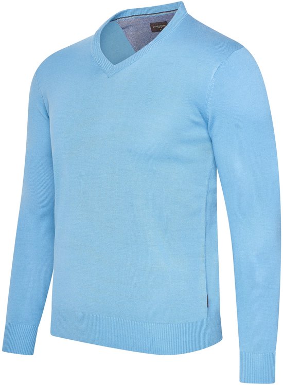 Cappuccino Italia - Herren Pullover Salerno Pullover - Blau - Größe XL