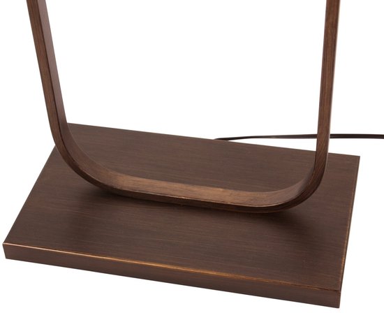 Bronzene Ständerlampe Stang 4740BR, klassische Metall-Ständerlampe mit Schwenkfunktion und einer Höhe von 147 cm, robustes Design von Steinhauer