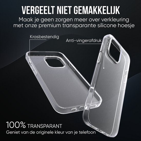 Telefon Fall Transparent Geeignet Für Iphone 13 Fall Transparent Und Bildschirmschutz Schutzglas