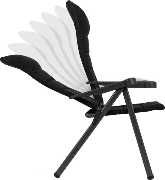 Crespo - Strandkorb - XL - AP/238 - Air-Deluxe - Schwarz - Modell 2025