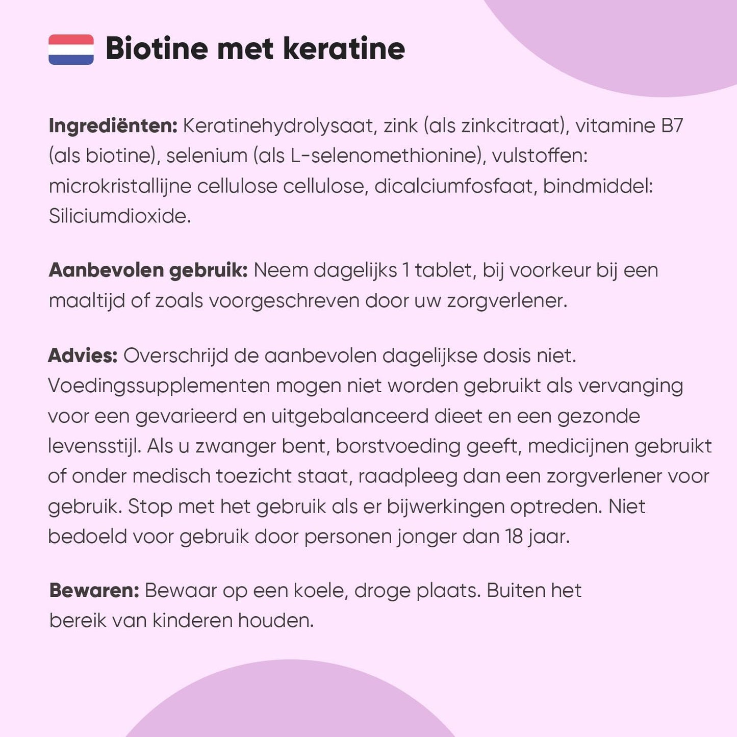 WeightWorld Biotin, Zink, Selen & Keratin Tabletten - 400 vegane Mikrotabletten (Ø 6 mm) - 1+ Jahresvorrat - 15 mg Zink & 25 mg Keratin