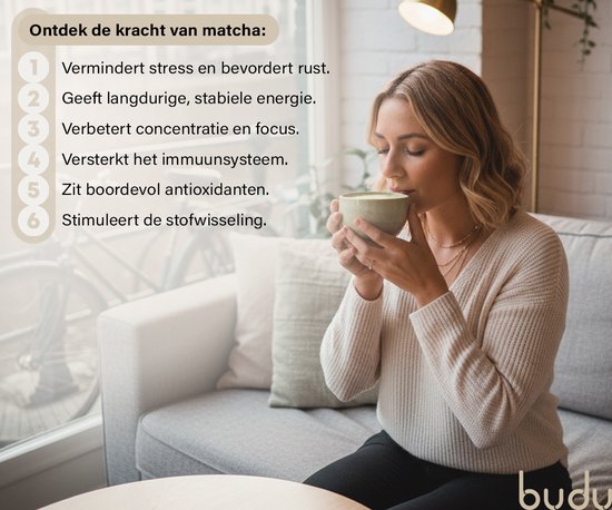 Budu Matcha-Set 7-teilig - Matcha-Besen - Matcha-Schale - Matcha-Besen - Matcha-Starter-Set - Sieb - Matcha-Geschenkset - Weihnachtsgeschenk