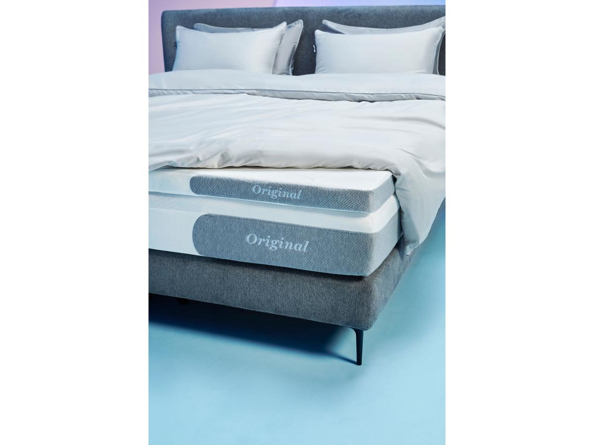 Cloudpillo Topper The Original – Bequeme Matratzenauflage – 180 x 210 cm – Weiß