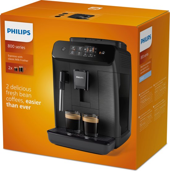 Philips 800 Series LatteGo EP0820/00 - Espressomaschine - Schwarz
