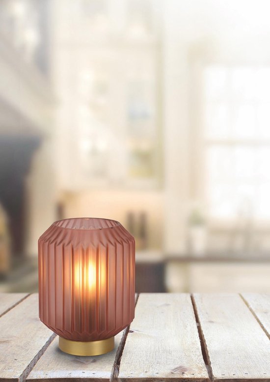 Lucide SUENO – Tischlampe – Ø 13 cm – 1xE14 – Rosa