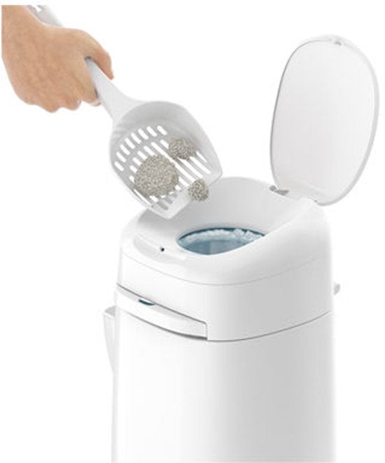 Litter Locker Litterlocker von Genie – Katzentoilettenzubehör – 24,3 x 23 x 7 cm, weiß
