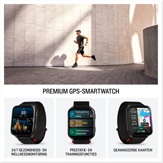 Garmin 010-02980-03 Venu X1 AMOLED Titanium Rückseite – Smartwatch