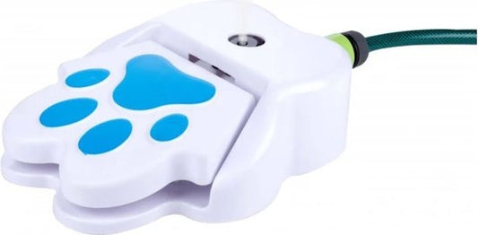 maxxpro Wasserfontäne mit Pedal - inkl. Sprinkler Gartenschlauchanschluss - Spielzeug für draußen