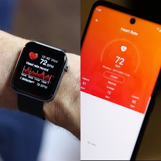 Kendox Life Tracker – Smartwatch – wasserdichte Fitnessuhr mit 24/7-Vitalparameter-Messung, 18 Sportmodi, Schlafanalyse – sowie Anruf- und Nachrichtenfunktion – iOS & Android