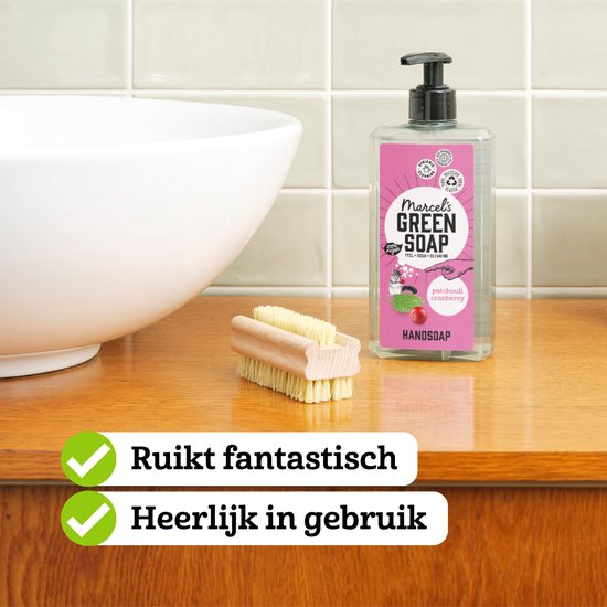 Marcel's Green Soap Handseife – Patchouli & Cranberry – 500 ml