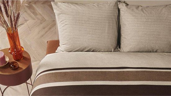 Beddinghouse Raya Bettbezug - Lits-Jumeaux - 240x200/220 - Steinrot