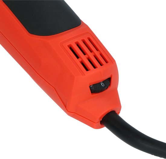 Carpoint Dual-Action-Poliermaschine – 650 Watt – 6 Geschwindigkeitsstufen – 2000–6400 Polierbewegungen – 9 mm Exzenterhub