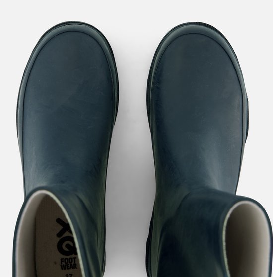 XQ Footwear Regenstiefel, blau, Gummi – Größe 37