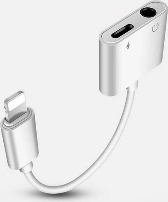 Audio Splitter Lightning - Iphone - Laden & Audio Lightning und AUX Splitter