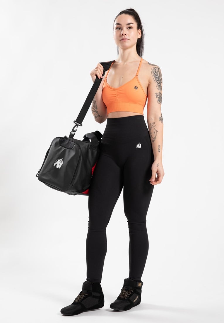 Gorilla Wear Olivia nahtlose Leggings - M/L - Schwarz