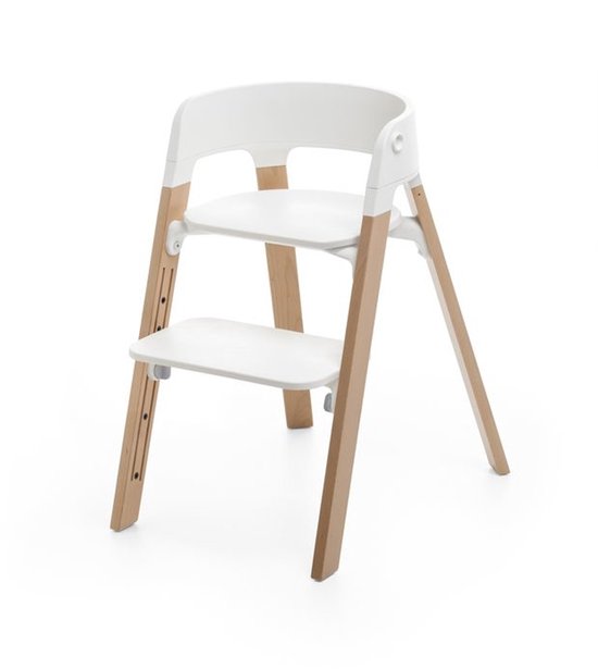 Stokke Steps Kinderstuhl – White Naturel