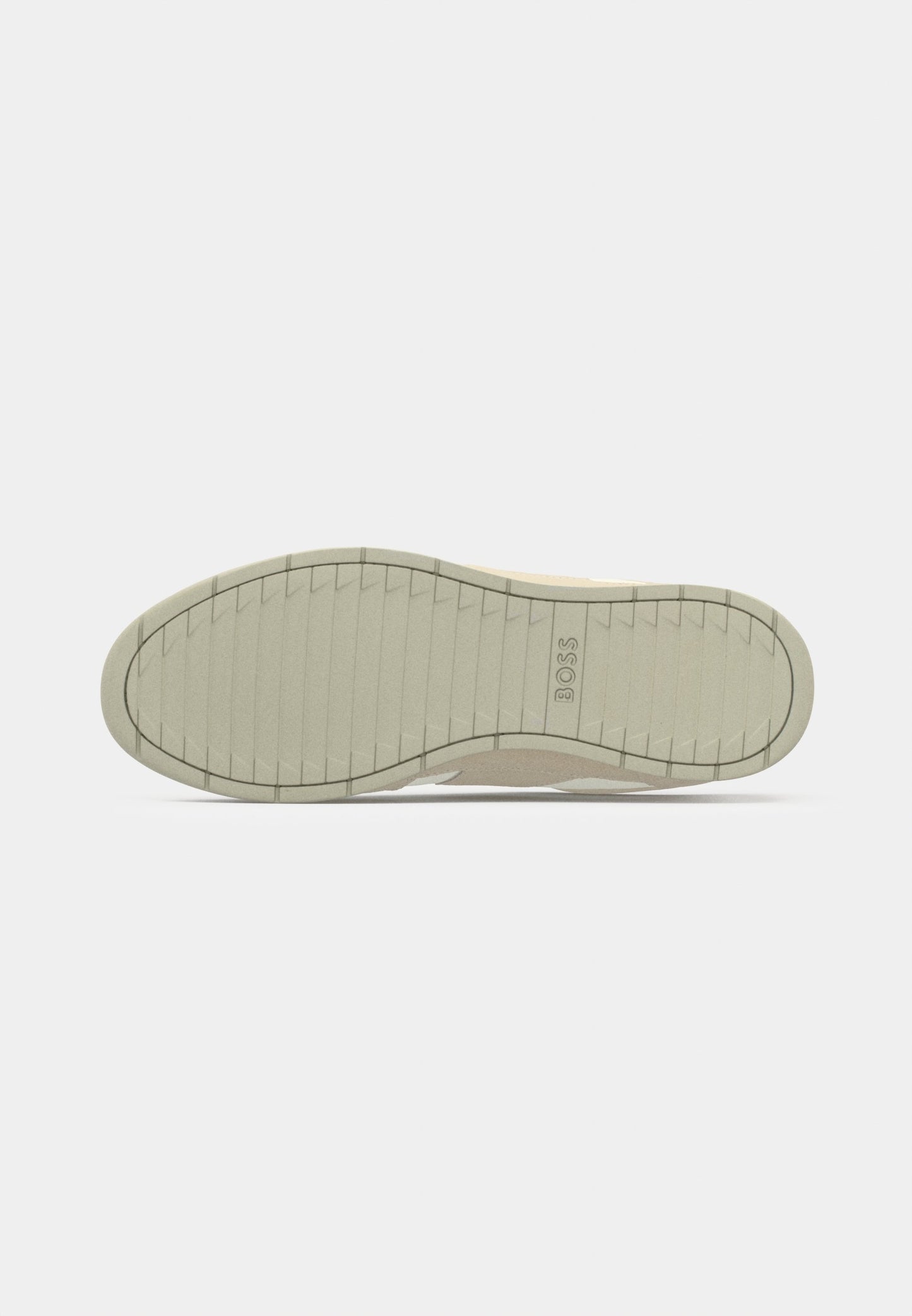 BOSS NITAN Sneaker – Leder & Textil – Open Beige