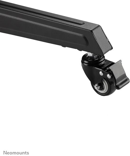 Neomounts FL50-540BL1 mobiler TV-Bodenständer – 37–70" – Höhenverstellung 128,5–145 cm – schwarz