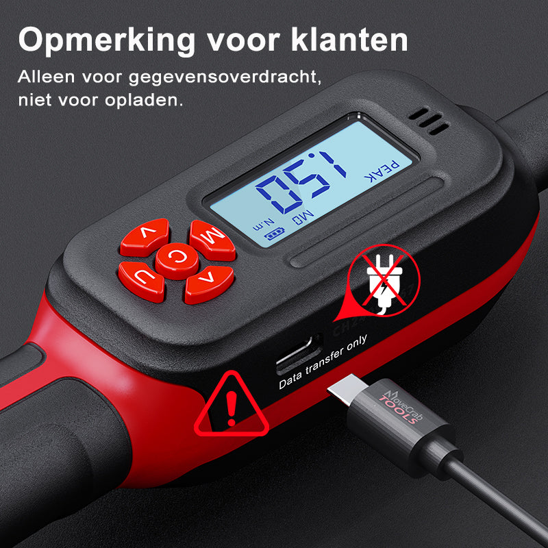 movecrab digitaler Drehmomentschlüssel – 4,2 bis 85 Nm