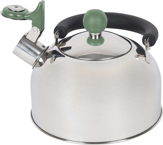 Bo-Camp – Pfeifkessel – Trend 1 – Wegklappbarer Griff – Edelstahl – 1