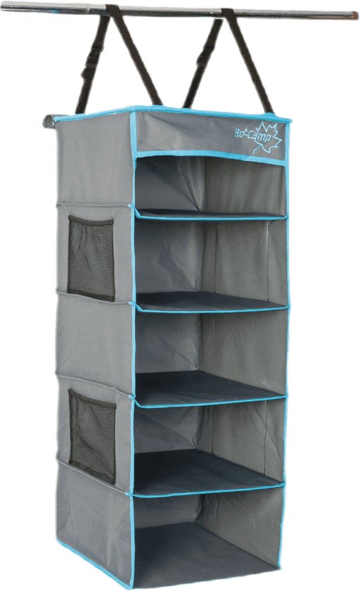 Bo-Camp – Hängeschrank – Camping-Schrank – Ordnungssystem – 5 Fächer