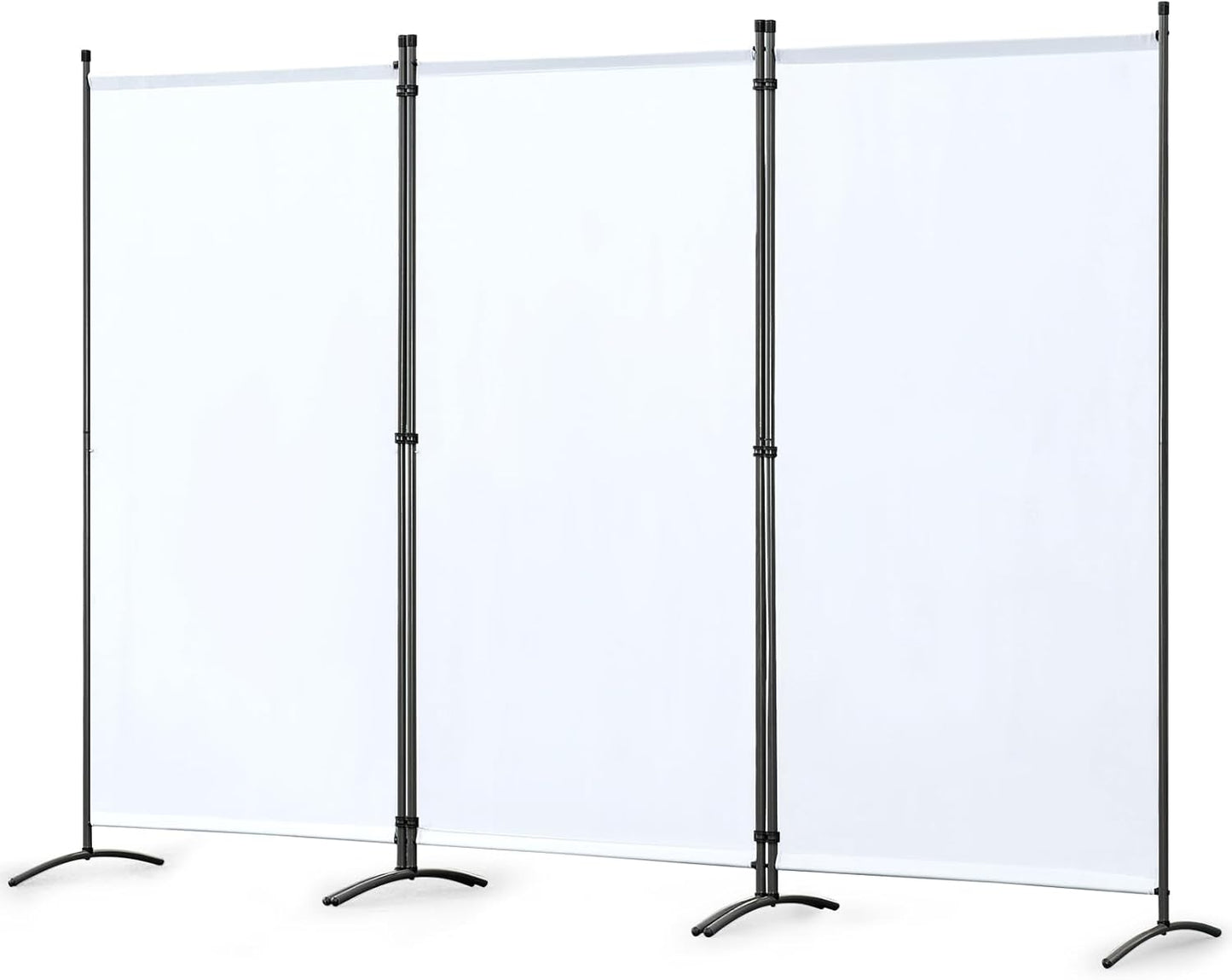 Angel Living Paravent - 3 Platten - Faltbar - 243 x 180 cm - Natur