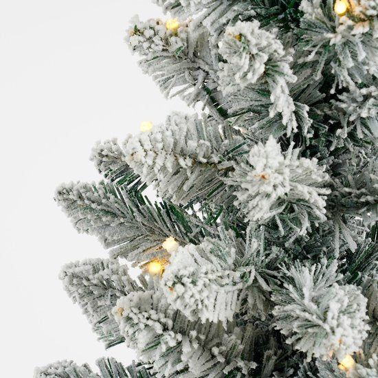Black Box Trees Gerlos Weihnachtsbaum aus Jute, grün, matt, 30 l, TIPS 70, batteriebetrieben und mit Zeitschaltuhr – H 75 x T 36 cm