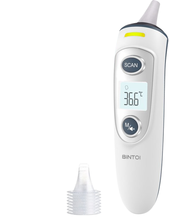 BINTOI X210 – Digitales Ohrthermometer – Fieberthermometer – Schnelle und genaue Temperaturmessung