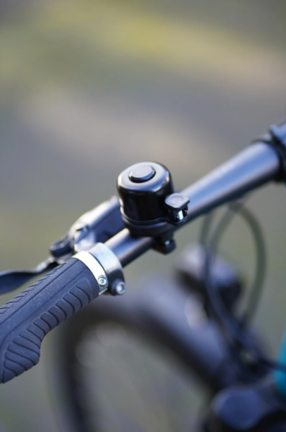 Prophete Smart Fahrradklingel – Mattschwarz – Apple „Find My“ Tracker – Aluminium