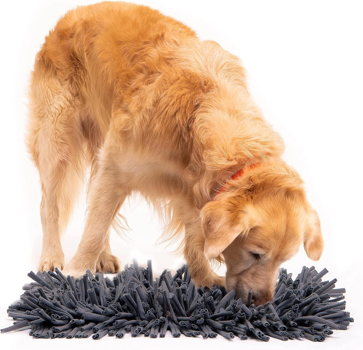 Paw 5 Schnüffelmatte für Hunde – Grau – 30 x 45 cm – Geruchstraining, langsames Fressen