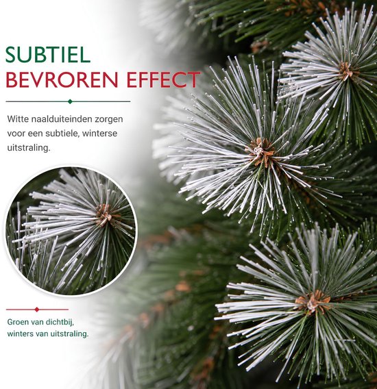 Triumph Tree Pittsburgh Kunstbaum Grün – Weihnachtsbaum mit üppiger Optik und 812 Zweigen – Weihnachtsdekoration für den Innenbereich – Rund mit Stecksystem – H 215 x Ø 117 cm