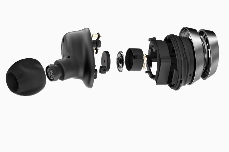 Porsche Design kabellose In-Ear-Bluetooth-5.0-Ohrhörer, grau – Premium-Designer-Ladeetui