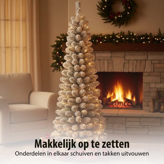 Black Box Trees Charlton – Schmaler Kunstweihnachtsbaum – H 185 x Ø 53 cm – Grün