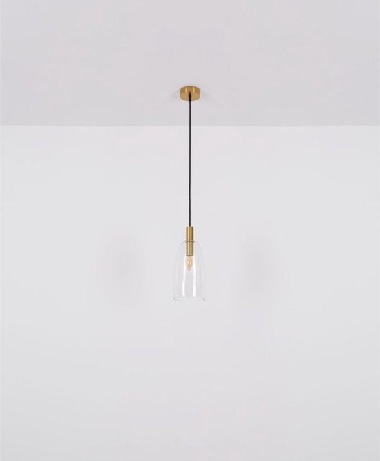 Globo - Hängeleuchte - Garri - Messing - Glas - Ø 43cm - E14 - 15789-3HM