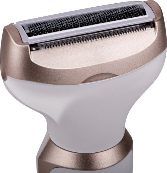 alpina 4-in-1 Ladyshave - Damenrasierer - für Körper und Gesicht - inkl. Augenbrauentrimmer