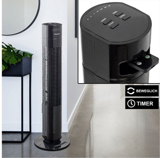 BESTRON AFT770ZRC – Turmventilator – Schwarz