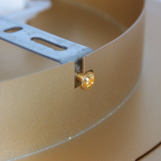 Deckenleuchte Ringlux 3655GO, goldene Deckenleuchte, Ø 32 cm, mit integrierter LED-Beleuchtung von Steinhauer