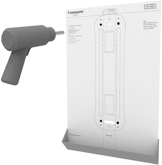 Neomounts WL40S-850BL14 TV-Wandhalterung – Full Motion – 32–65" – Easy-Install – schwarz