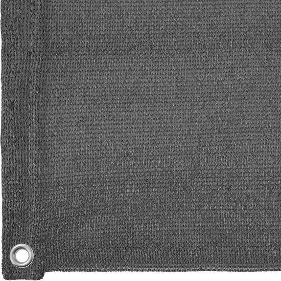 tectake - Balkonsichtschutz, Variante 2 grau 75 cm - 402878