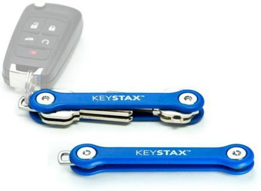 KeyStax Compact Schlüsselhalter Blau (2-8 Schlüssel)