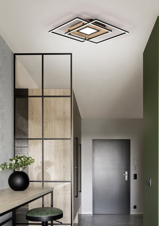 Deckenleuchte Trio Leuchten Via Messing