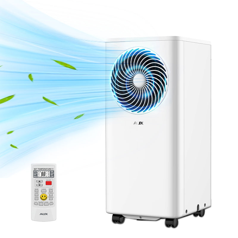 AUX mobile Klimaanlage 3-in-1 – 9000 BTU – WLAN – Energieeffizienzklasse A