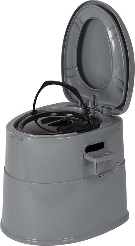 Bo-Camp - Tragbare Toilette teilbar - 7 Liter - Kompakt