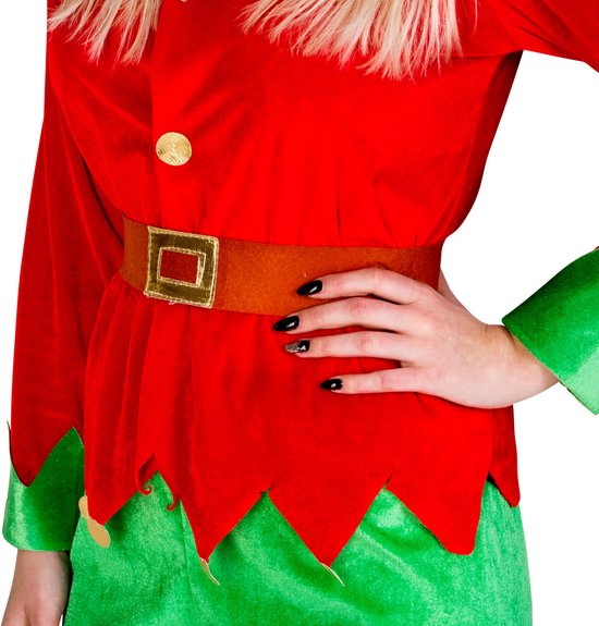 Dressforfun Kostüm Weihnachtselfe - Größe L - Damen