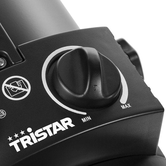Tristar KA-5061 Industrieheizgerät – 1500 W – 3000 W – 3 Stufen – Einstellbarer Thermostat – IPX4 spritzwassergeschützt – Schwarz/Gelb