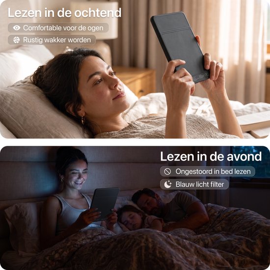 Relore E-Reader mit 6-Zoll-Touchscreen – Speicherplatz für über 1000 E-Books – Ersatz für Kobo Clara, Kindle und Pocketbook