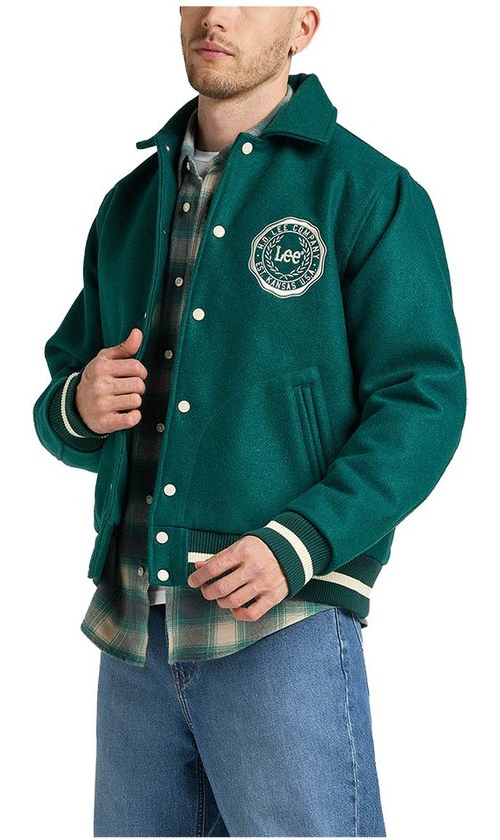 LEE Varsity-Jacke für Herren / Esmeralda – L