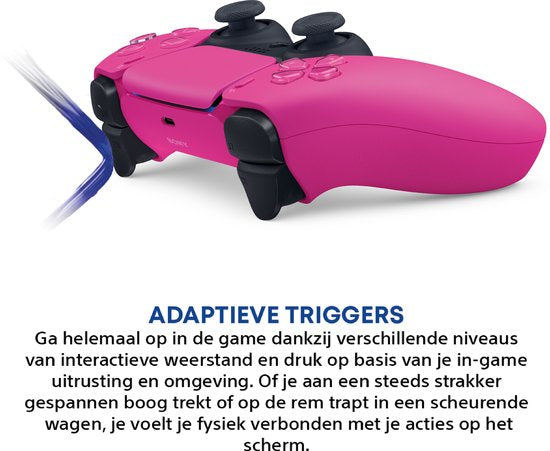 Sony PS5 DualSense Wireless-Controller – Nova Pink
