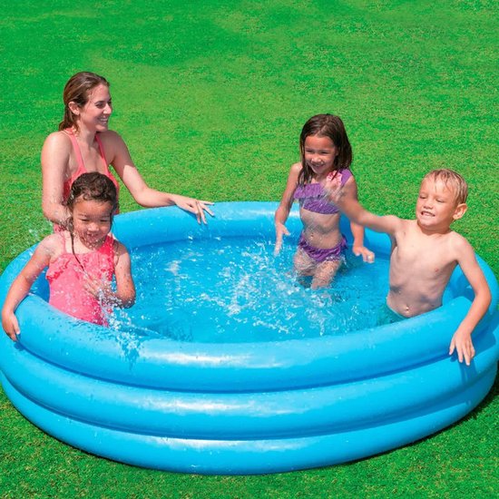 Intex Crystal Blue Aufblaspool – Ø 168 x 38 cm